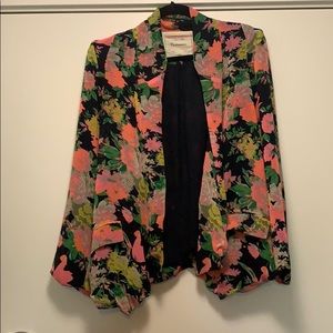 Anthropologie FLORAL blazer
